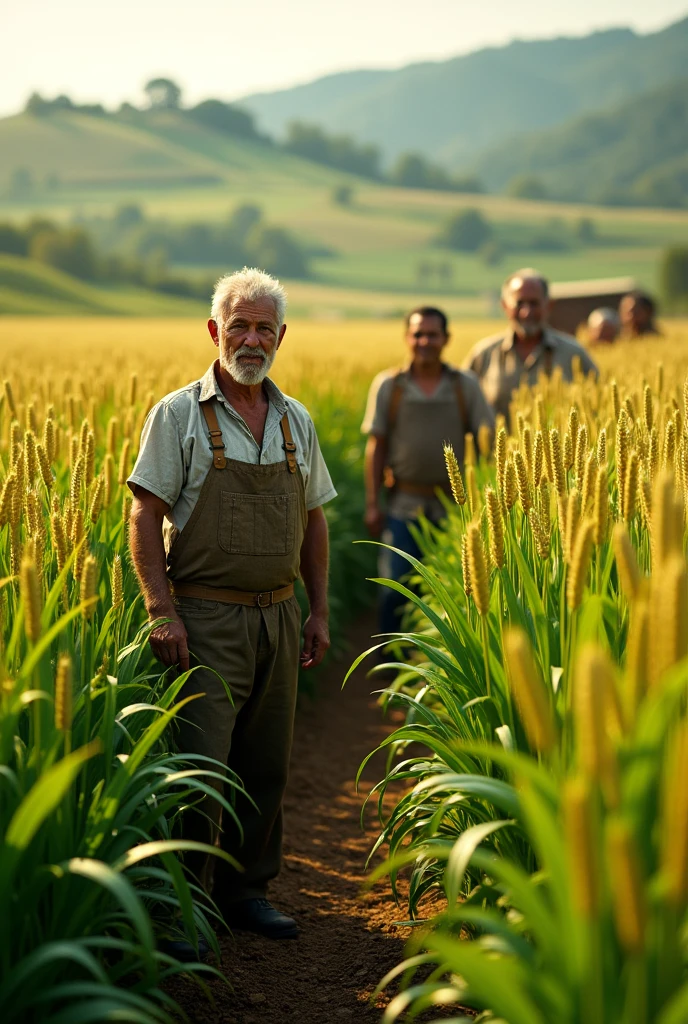 the harvest reached 100, 60, 30 times more than what they sowed 






