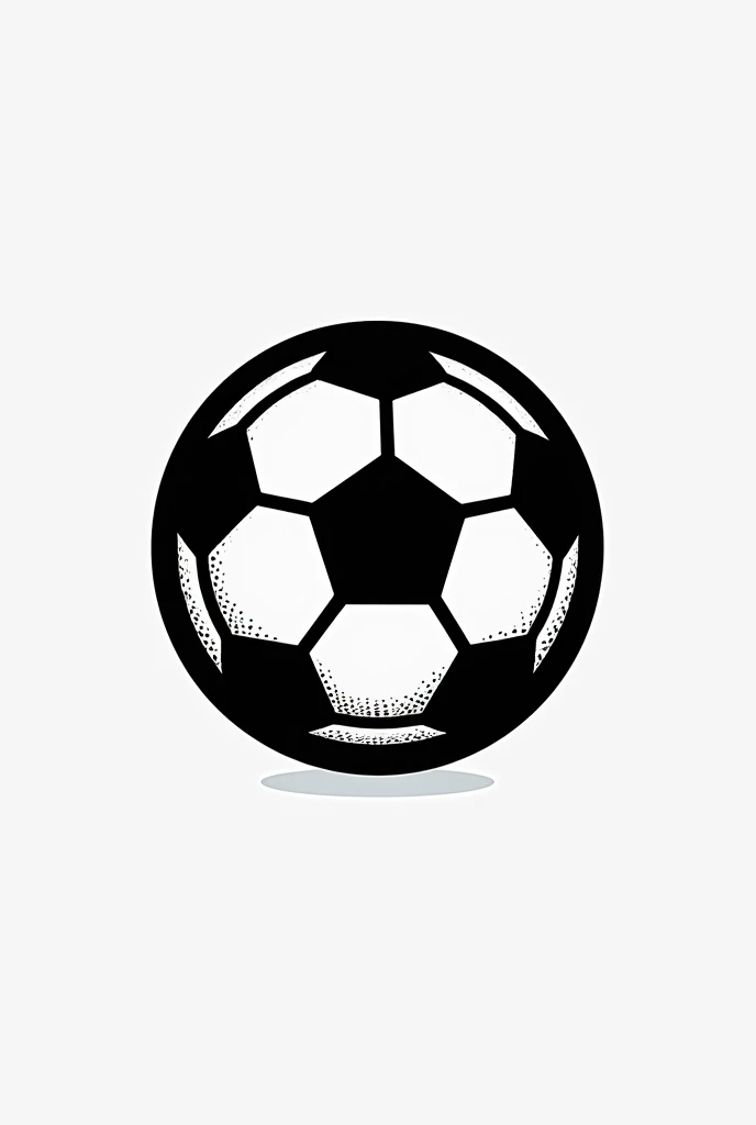 Logo to sell black and white football t-shirts }