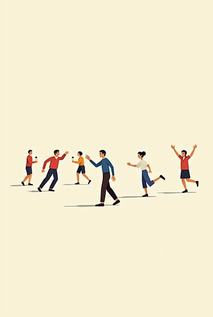 images
of individual and collective action animated and simple
