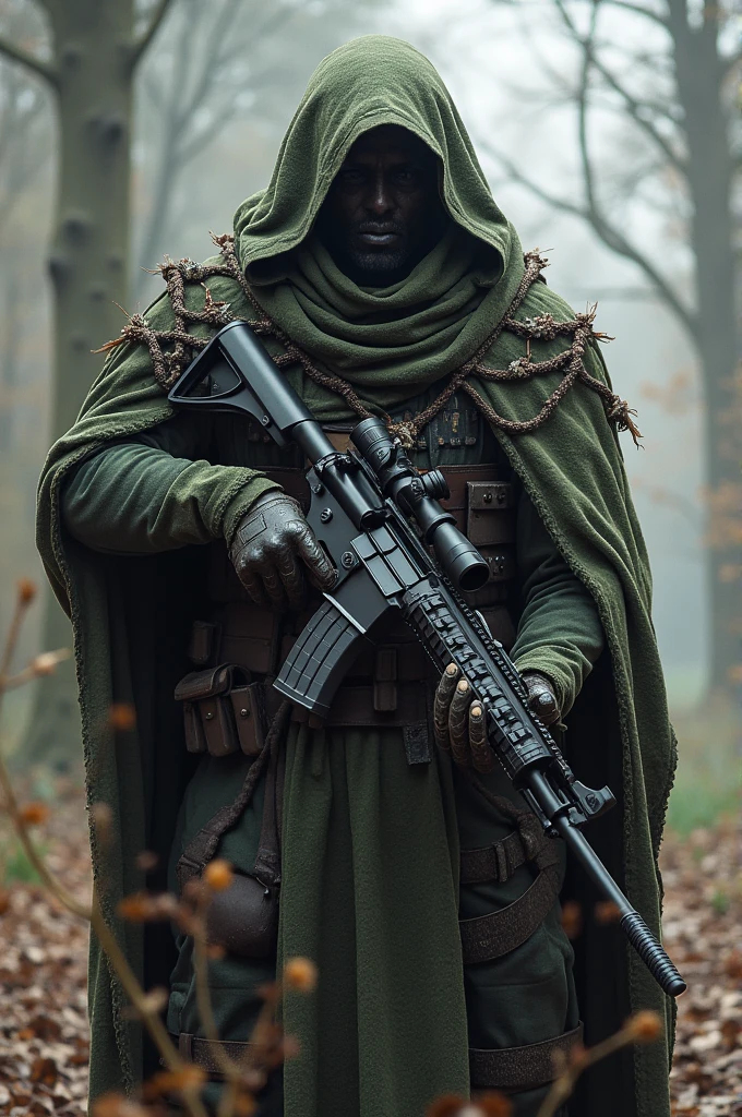 Dyrroth with an AR-15