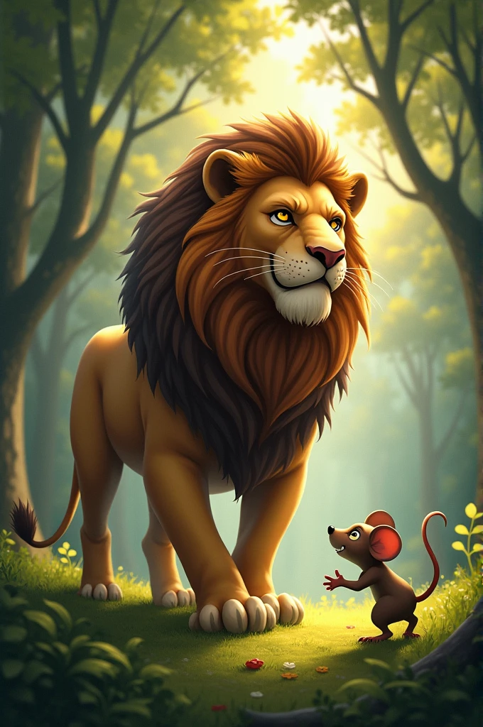 The Lion and the Mouse