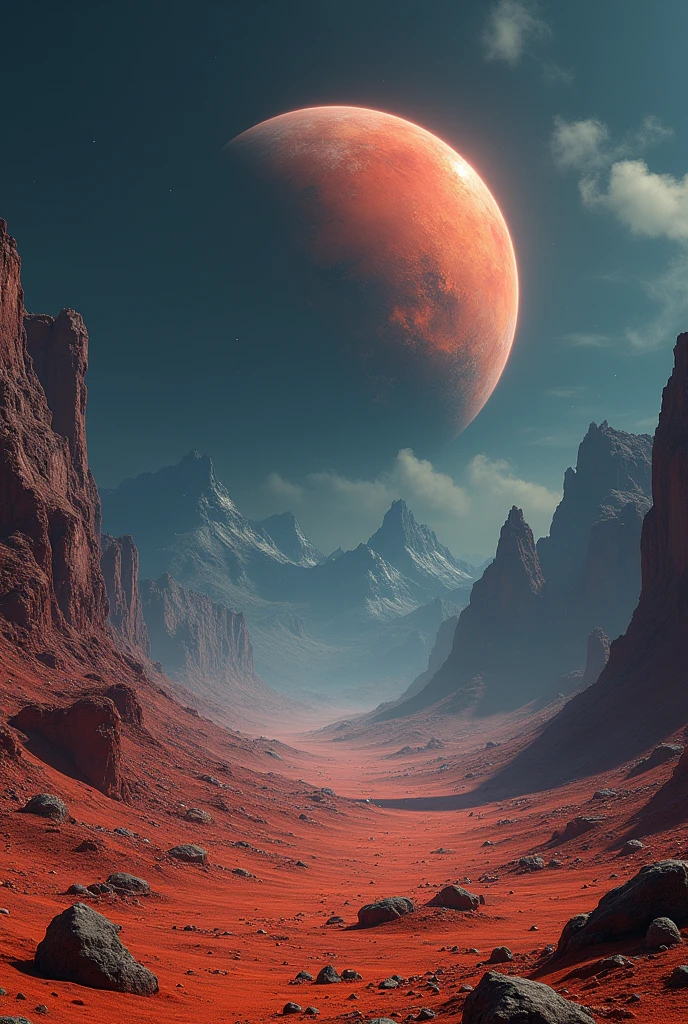 A planet orbiting a faint red star