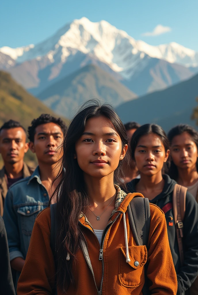 Group of young leaders in Peru