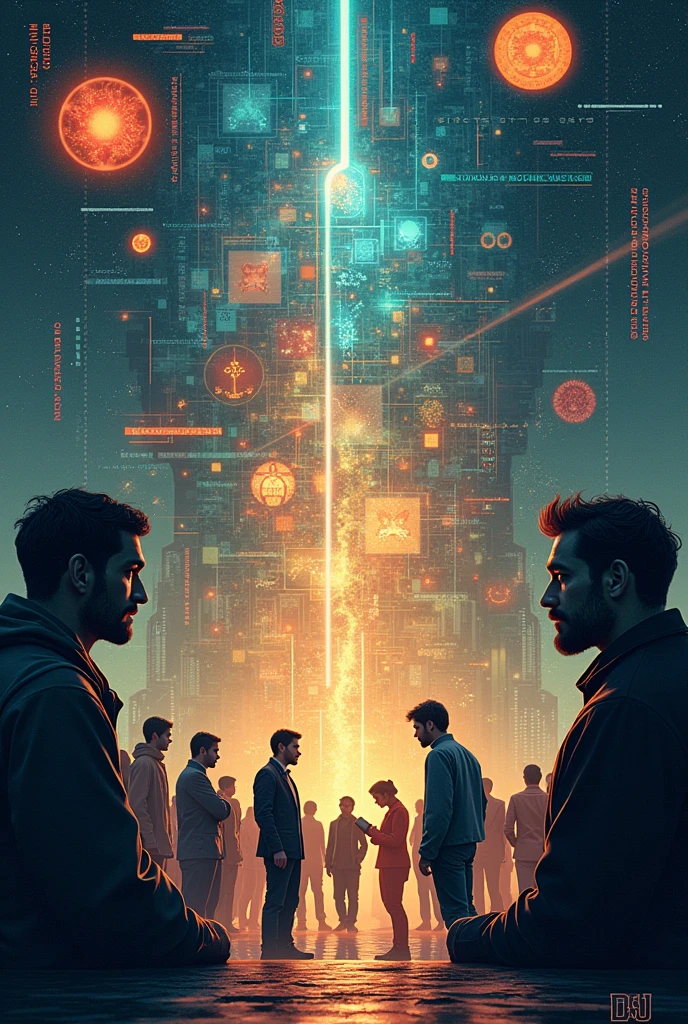 Poster of a Society with hidden message about 
History, Economics, Psychology, Geography, Anthropology, Archaeology
Political Science, and Sociology
