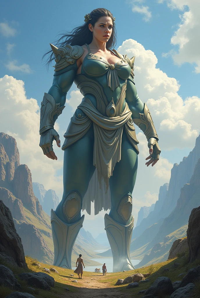 a giant woman 