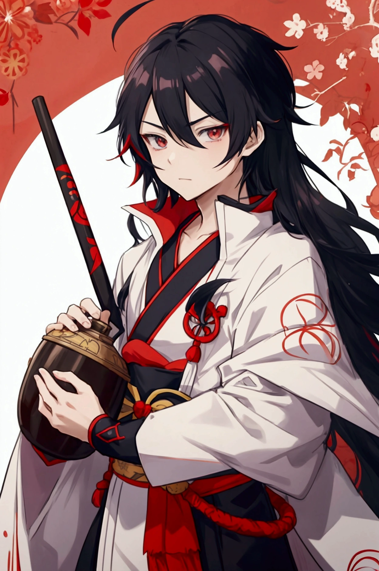 Anime drawing of a man with a cape and red hair, tumbler, Folk art, Long hair anime tribal boy, Anime Styleキャラクター, :14 80年代Anime Style, Cartoon characters, ryuko matoi, Anime Style, Black-haired wizard, Anime characters、Concept Character Sheet, Anime charactersデザイン, Character Exploration、Japanese style