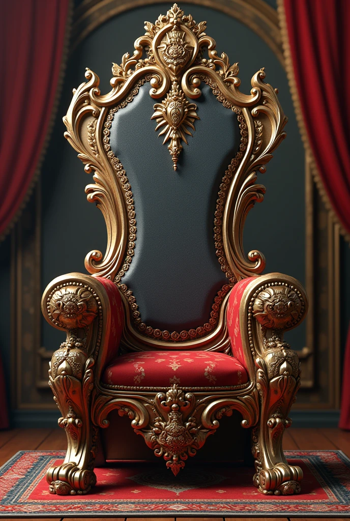 King chair front