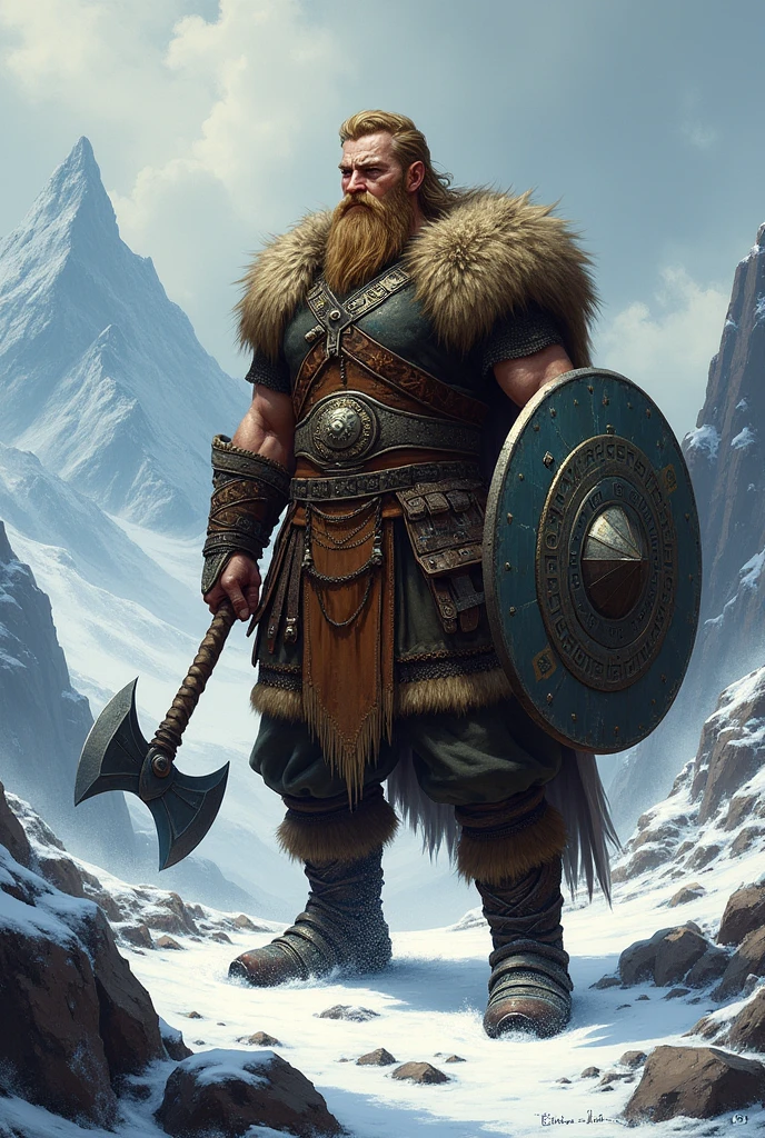 Thurisaz (ᚦ): protection, conflict, challenge. Related to defense and obstacles.
The person speaking is viking o dios
