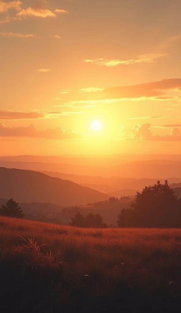 It was evening time, the sun was slowly setting in the sky.