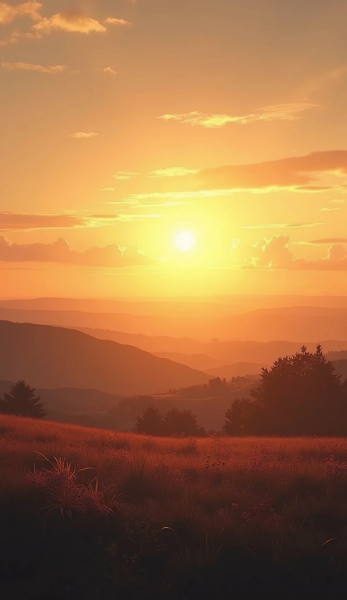 It was evening time, the sun was slowly setting in the sky.