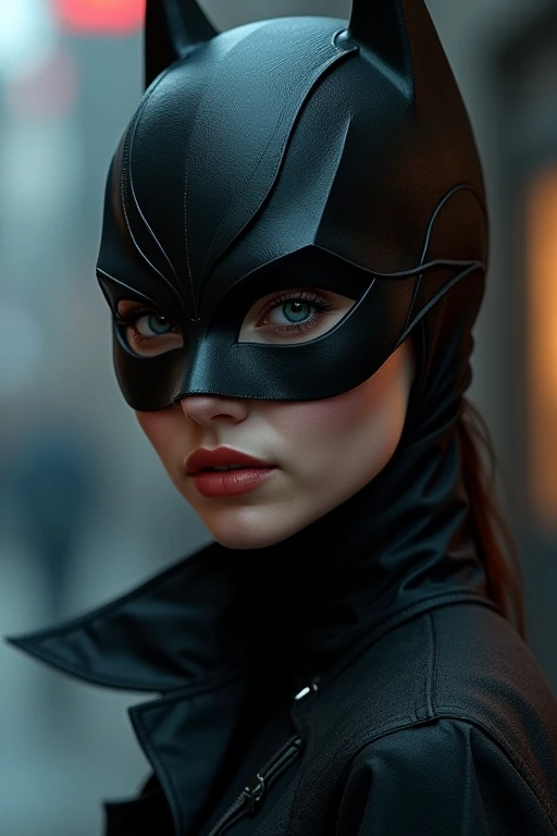 Batmanレディ　Doronjo　Batman　mask　mask　Beauty　Alluring　mysterious　Cool Beauty　cute　Beauty　More cute　Make it cute　beautiful girl　Real　Hata