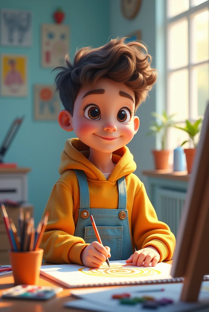 Make a attractive youtube video thumnai- that thumnail is bassed on "How to star drawing ".