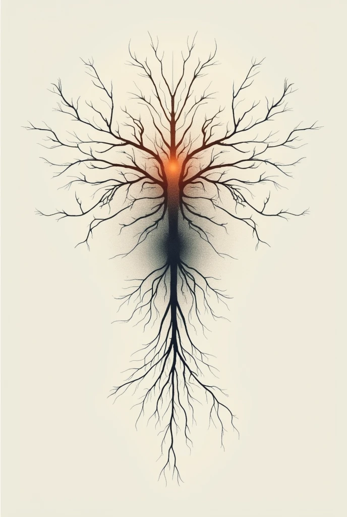 Nervous system book cover minimal