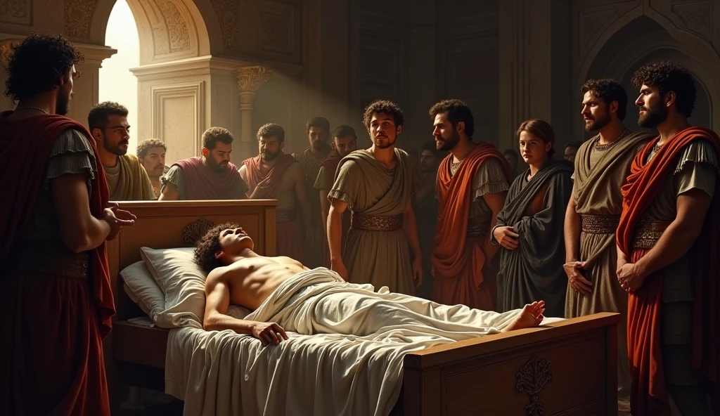 The death of Alexander the ancient king