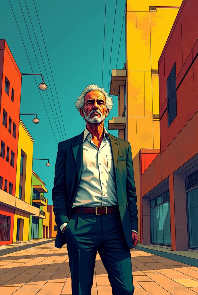 Teodoro González de León, comic cover