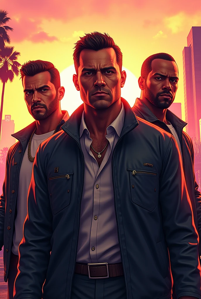 Create a very realistic YouTube thumbnail about the game GTA v