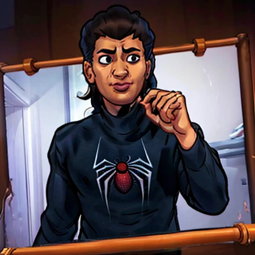 Spider on note 