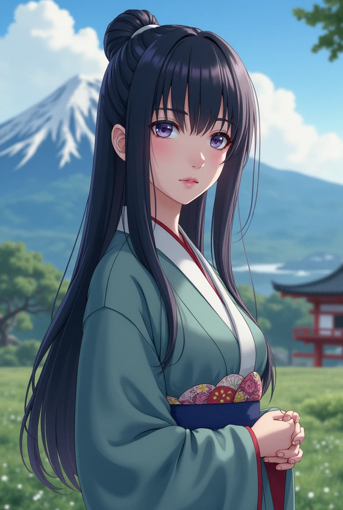 Naruto wife Hinata naruto anime realistic beautiful in japan HD images 