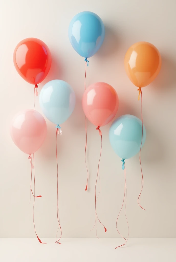 (photorealism:1.2) decoration with ballon simple