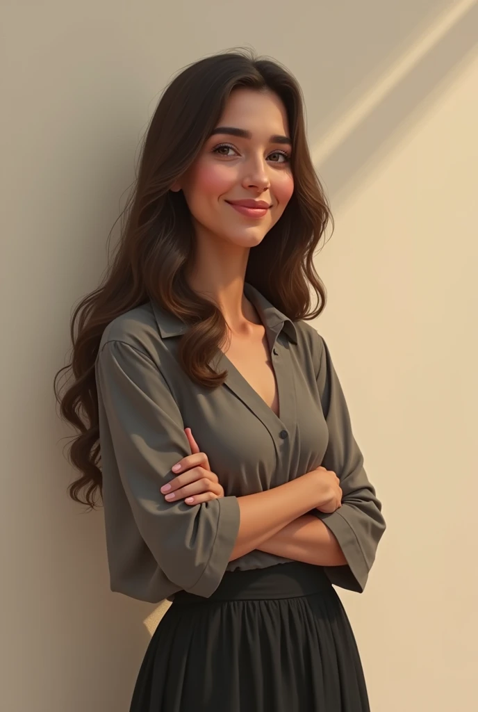 Israeli woman without sexy clothes with pleasure