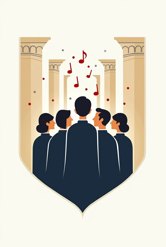 Generate a logo for the University of Health Sciences choir