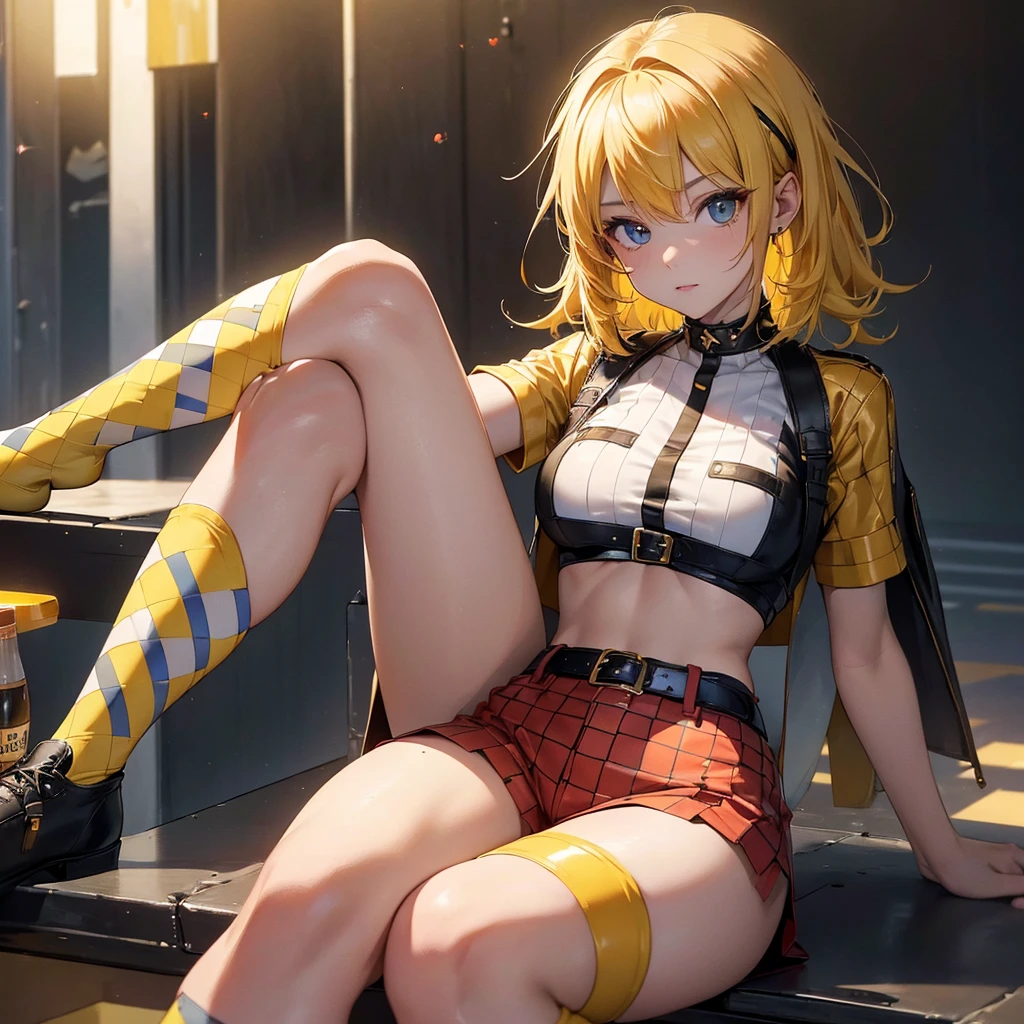 NSFW　(One girl:1.5), (Small breasts :1.5), (Mordred \(destiny\):1.3), UFOTABLE STYLE, Anime Coloring, Anime screenshots, ((High resolution illustrations)), ((masterpiece)), ((Highest quality)), High detail, Many details, (Textured skin:1.4), (Detailed yellow hair: 1.9), (Detailed green eye:1.4), short hair, Complex Hair, Hair between the eyes, Nice hands, Perfect hands, Perfect body, Focus Only, Fine eyebrows, pace, ponytail, Braiding, slim, Healthy Body, skinny, Detailed lighting, Realistic colors, Bright colors, Sharp focus, Ray Tracing, Cinema Lighting, Bold line, Black Military Boots, Jeans Shorts, (tube_superior:1.3), sexy, Intimate, erotic, Not art, No photos, Romantic atmosphere, Romantic atmosphere,Bedroom　Night view　Mood lighting　Sit on a chair　Completely naked　topless　blush　(　masterpiece, Highest quality, 1girl, (nsfw:1.0), Spread your legs, seat, 脚をsuperiorげる, nude, (Pussy Focus:1.0) Sweat, Shiny skin, Heavy breathing, ( Sex, sexual intercourse, Insert, Hetero, Motion Lines, Motion Blur, Talking Spirit:1.1),超blush