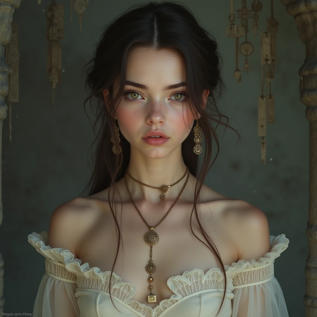  ((best quality)), ((masterpiece)), (detailed), perfect face (((masterpiece, of the highest quality, super detailed))), hand drawn style, hand painted style, watercolour, sketch, a knight, white background, plain background, Bloodborne inspired, tatty Bloodborne attire, occult aesthetic, occult, tatty red and white clothing detailed and intricate steampunk and detailed gothic lolita (with a hood), long coat, Complex laced boots, Fluttering lace flared long knee length dress with frilly petticoats, long dress, knee length dress, pleated petticoats, lolita dress, petticoats gothic lolita aesthetic, beautiful small breasts, (((flat chest:1.1))), (((( Highly detailed face))), small thin nose, Small thin lips mouth, (((Very sharp focused eyes))), Very large slit precision pale grey eyes that shine like jewels. (looking here), (resolved expression), (resolute expression), ((dark hair)), ((long ponytail, thick ponytail, heavy ponytail)), very long eyelashes, white background, Very dramatic and cinematic lighting, tatty damaged old red and white clothing, full body, whole body, body, ((NSFW)) 