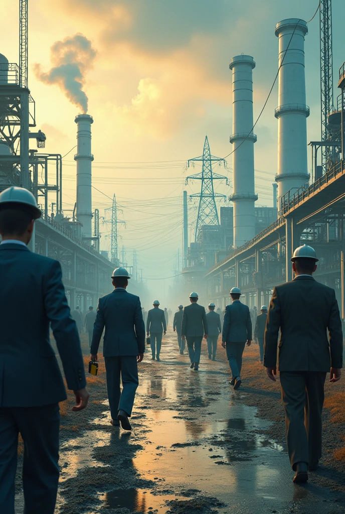 While the energy sector was growing at a good pace, they also did, unfortunately, certain difficulties after years in which the provision was entirely in the hands of the State