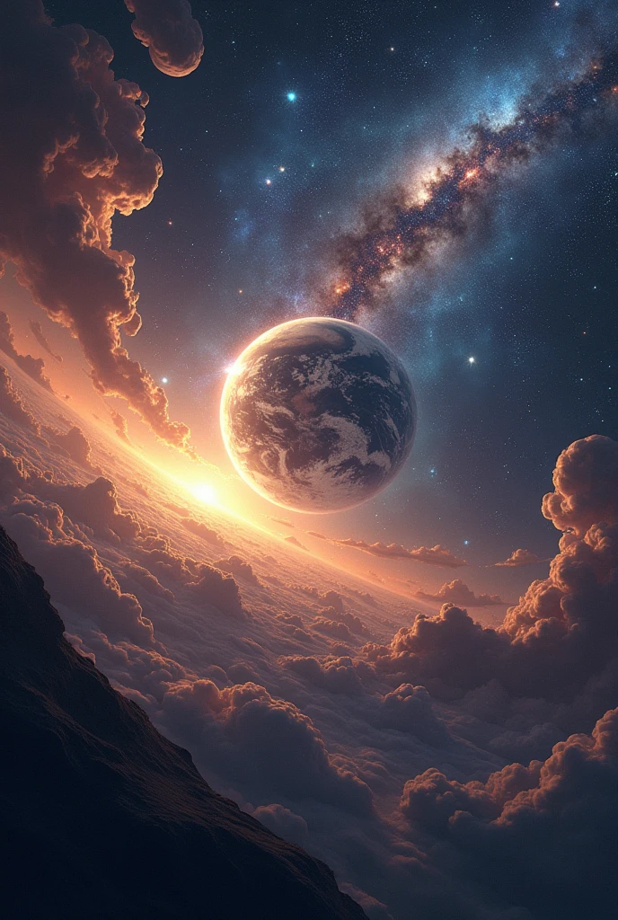 with distances measured in light-years (the distance light travels in one year