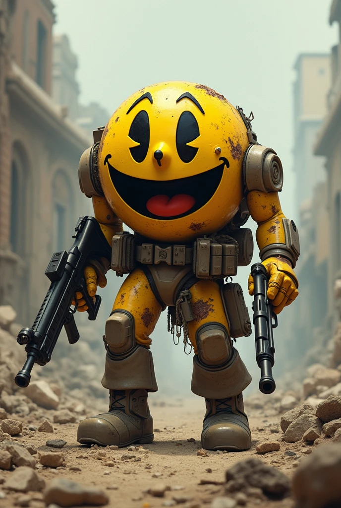 Pac hold the guns are injured after war and they win the war then continue to concern Solana