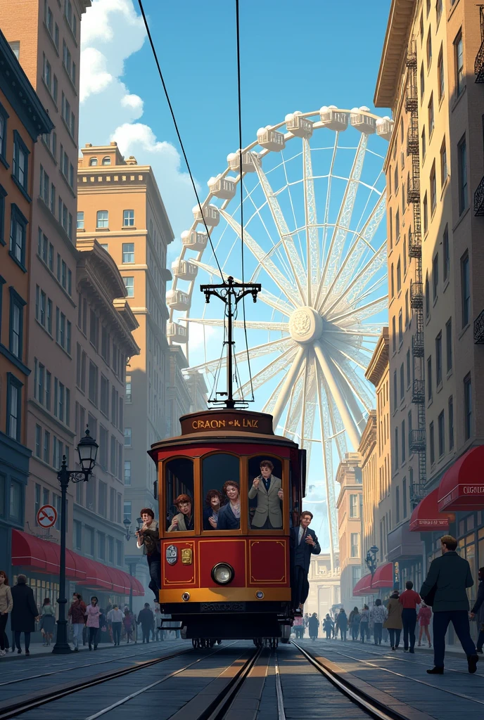 Cable car, Sun Wheel,