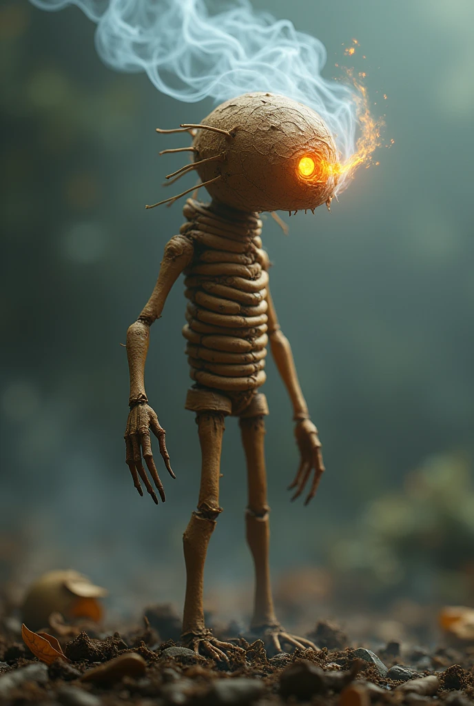that it is a living cigarette