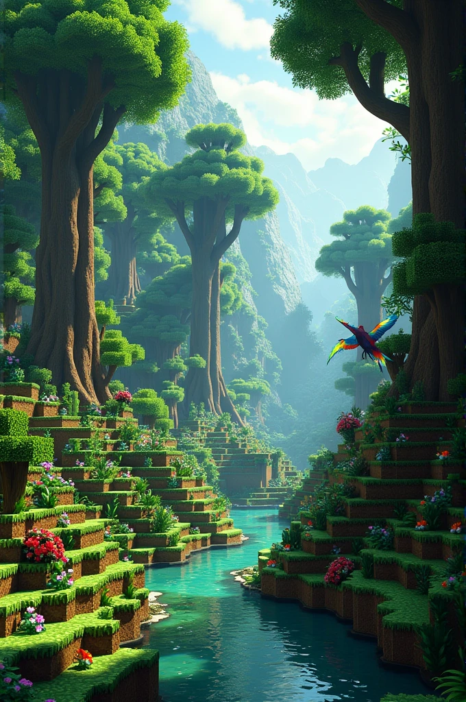 Minecraft jungle biome