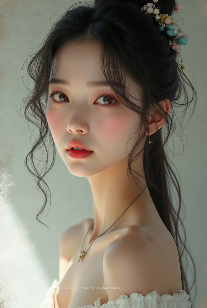 Chinese realistic hot girl