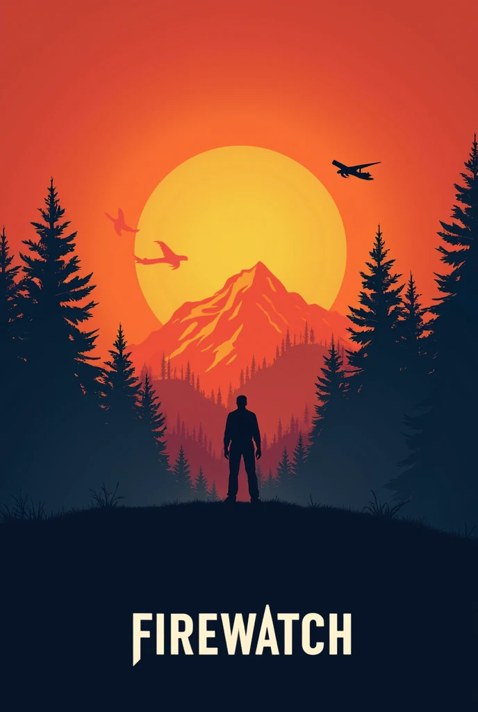 firewatch game movie poster