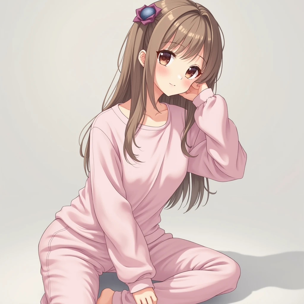 Anime Girl　Long T-shirt　Loungewear　Petite　