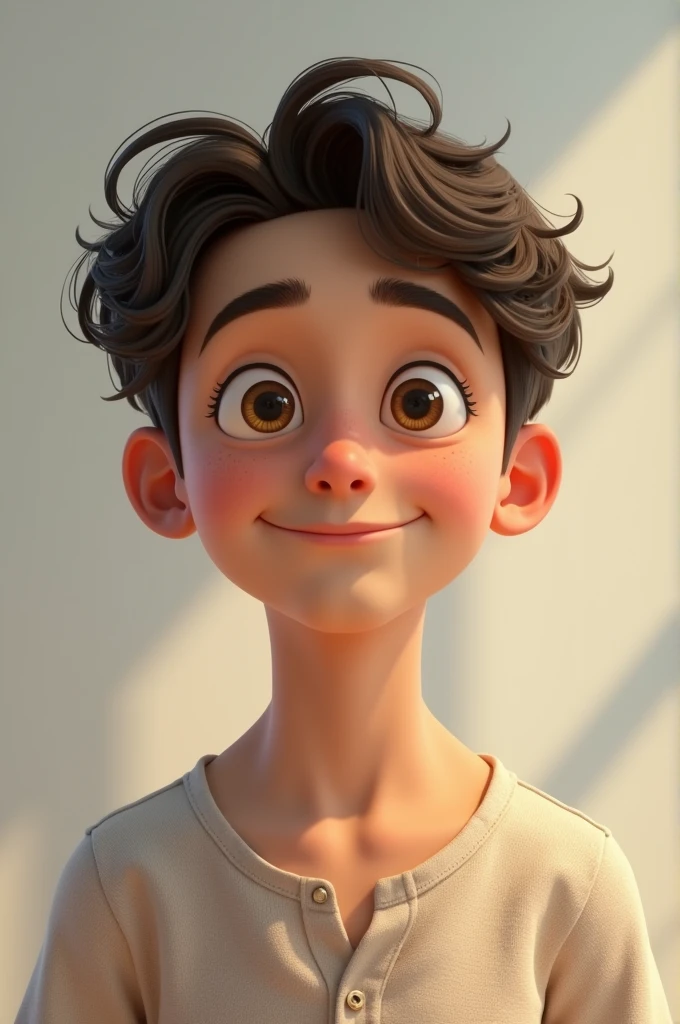 Create a boy who is attractive, but not too much