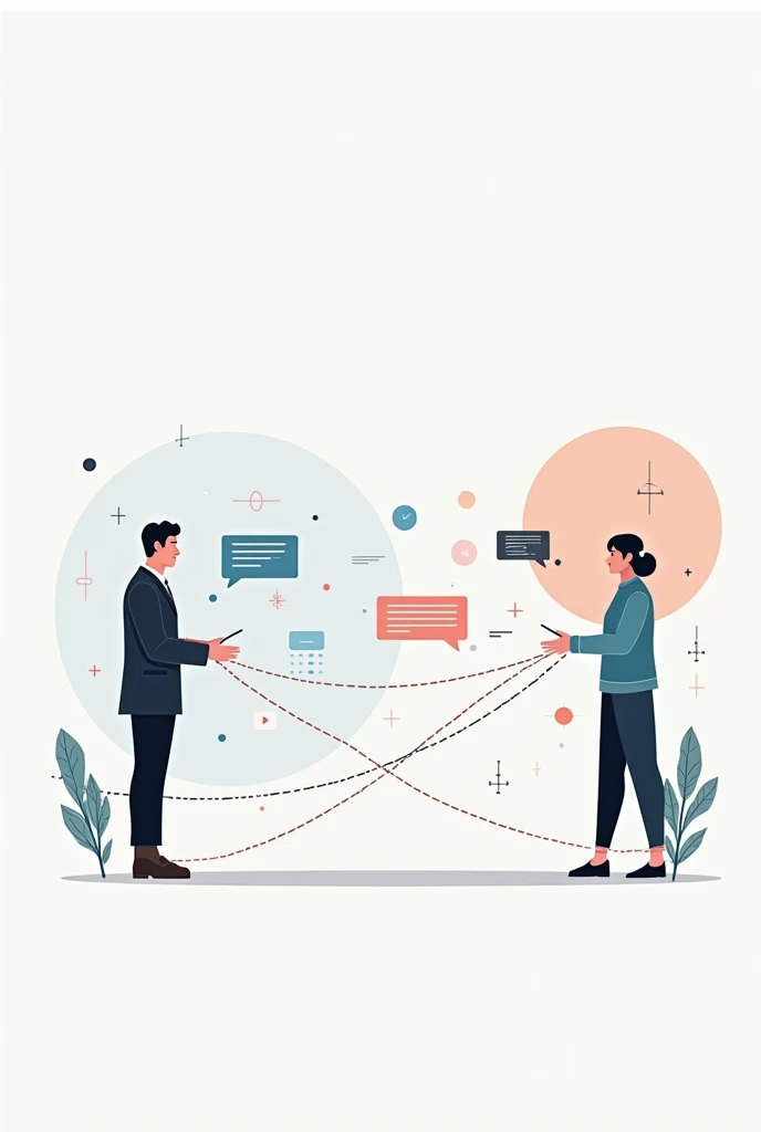 Can you draw me a transactional model of communication with a design