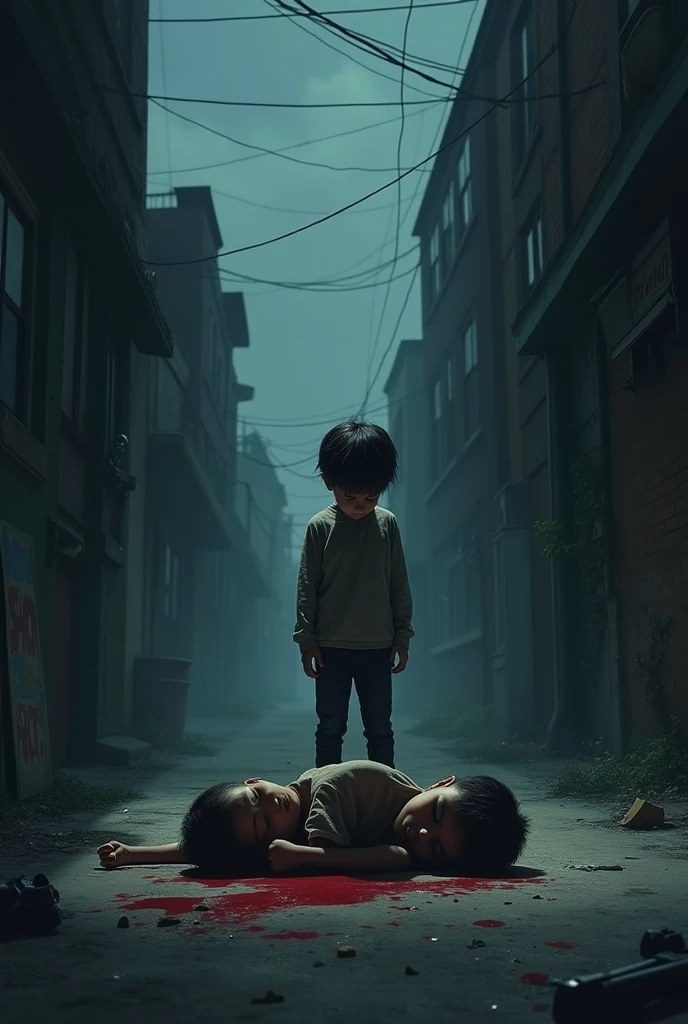"A 18 yeras old boy kneels on the ground, tears streaming down his face as he reaches out to a 
18 yeras old girl walking away from him. The girl, appearing indifferent or detached, continues to walk away, leaving the boy in a state of despair and "A boy kneels on the ground, tears streaming down his face as he reaches out to a girl walking away from him. The girl, appearing indifferent or detached, continues to walk away, leaving the boy in a state of despair and longing."