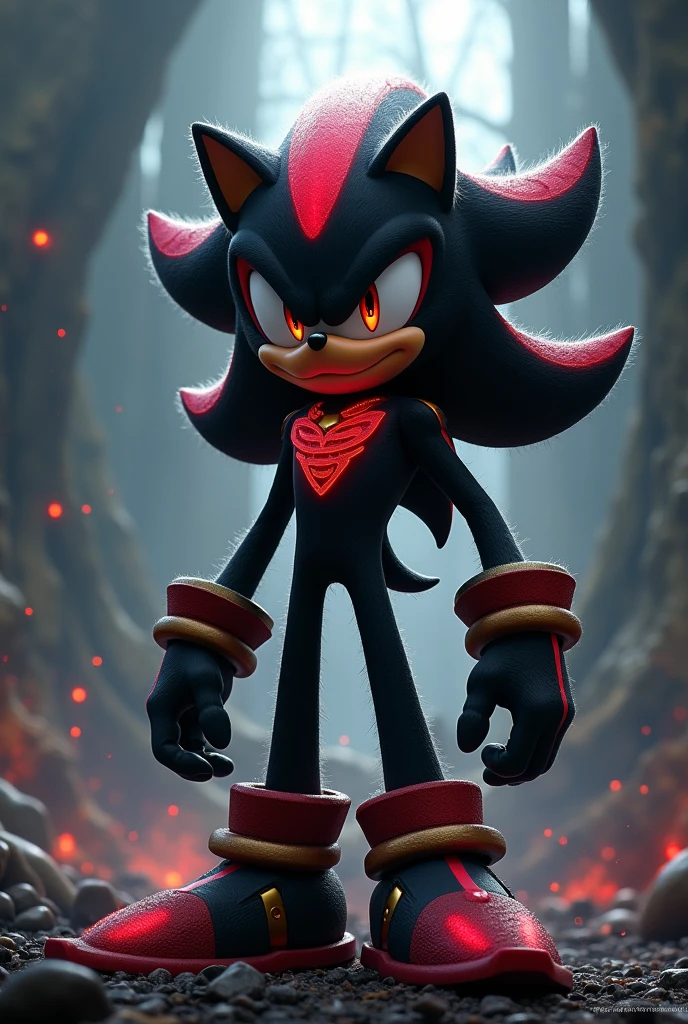 SHADOW THE HEDGEHOG IN HIS STRONGEST FORM
