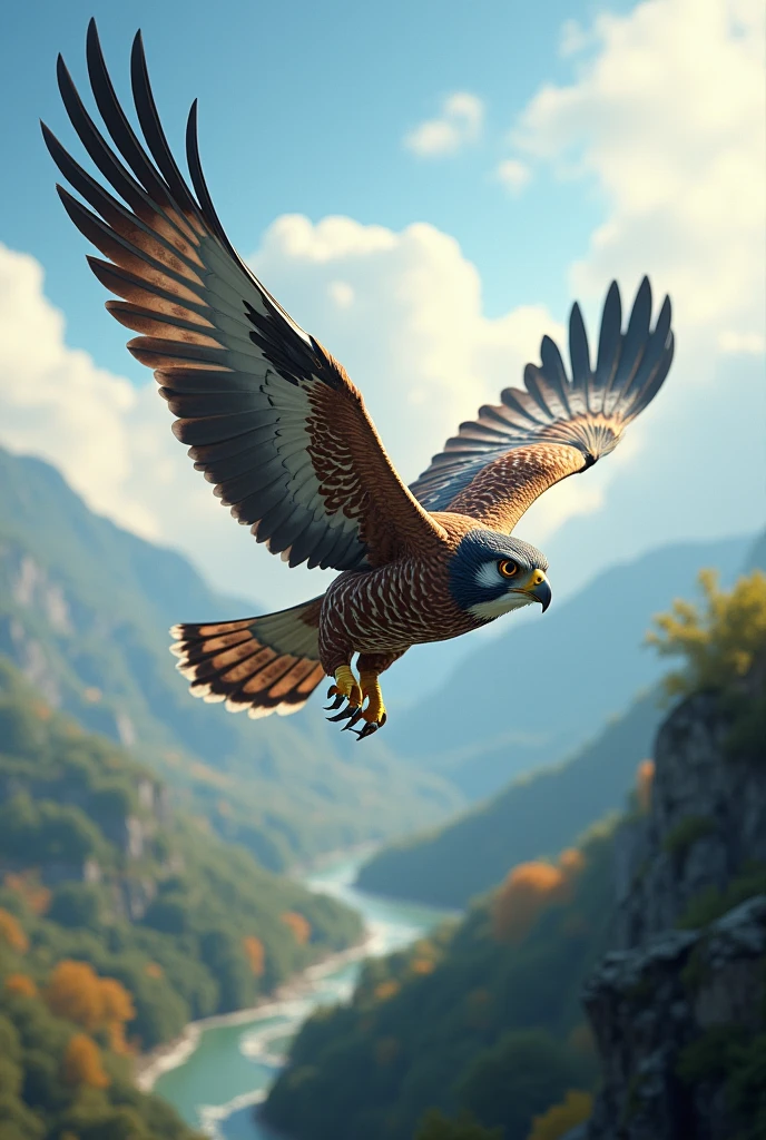 with falcon