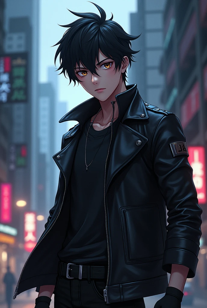 Create sung jin woo from solo leveling anime