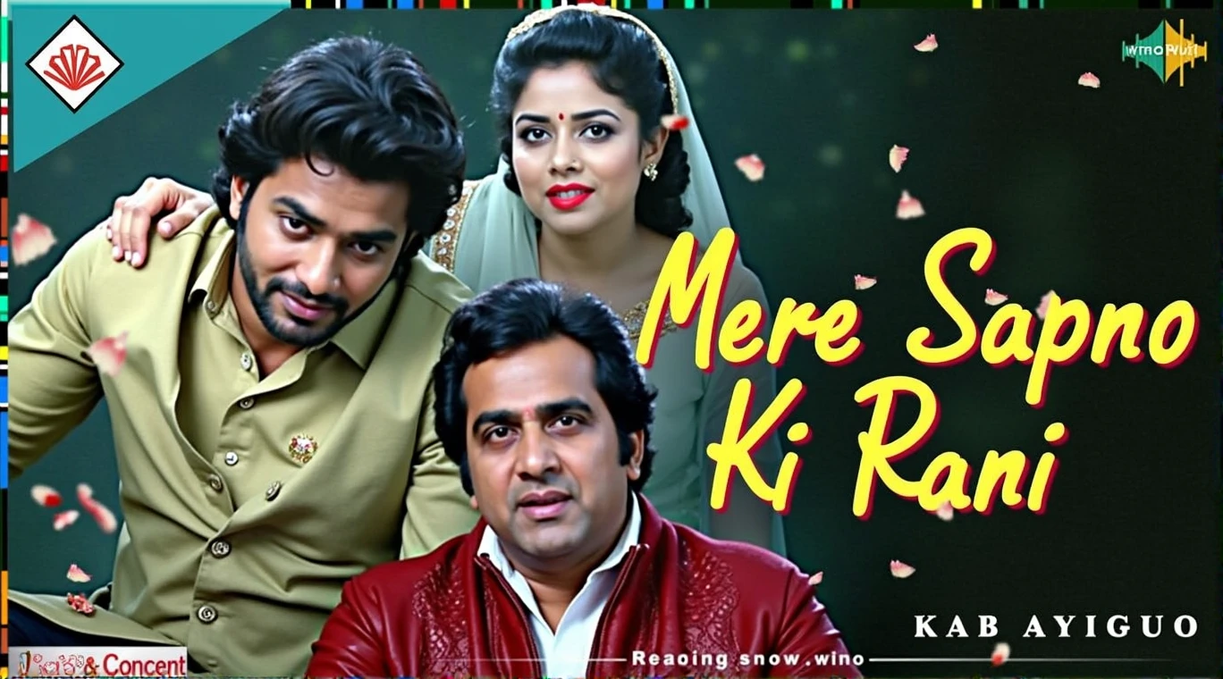 Kishore Kumar : Mere Sapno Ki Rani Kab Aayegi Tu (old/New)video song
