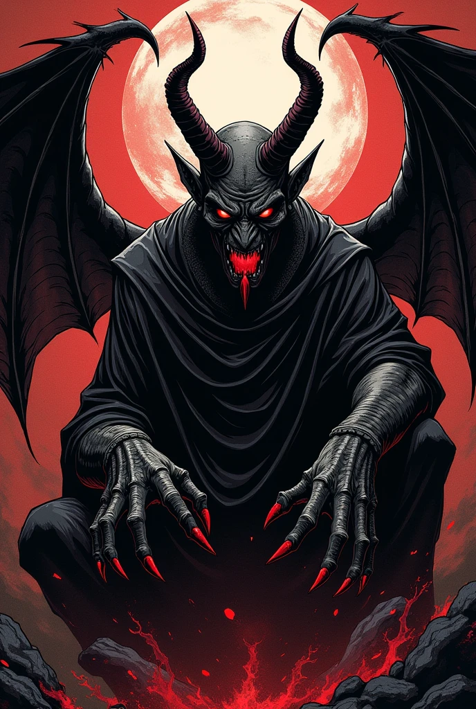 Quick cut to the famous illustration of the devil