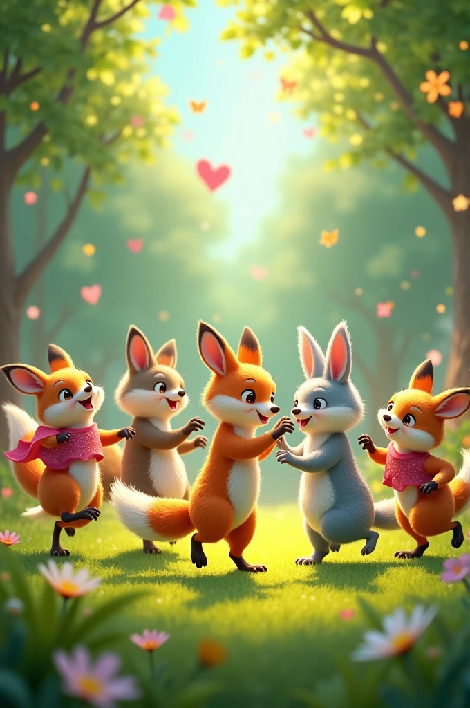 Animal dancing 