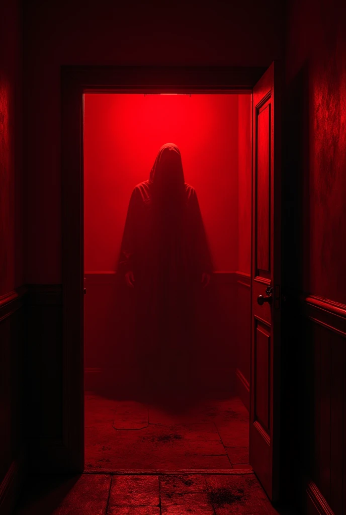 Spooky red room No windows