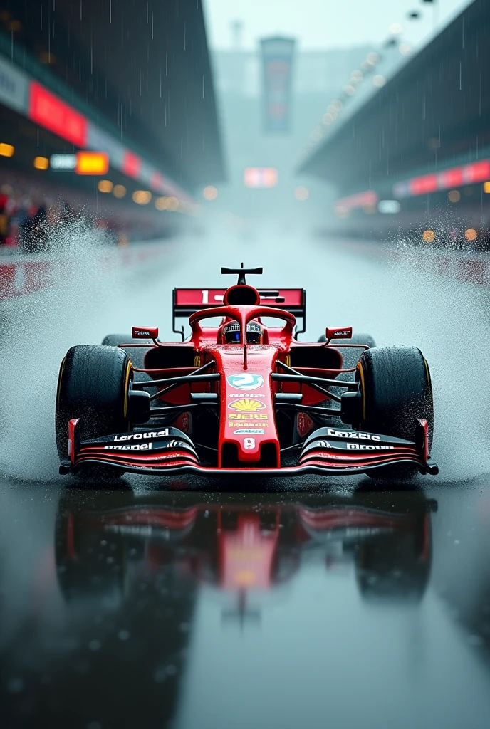 Movie Posters、F1 GP in heavy rain、Splash、tail to nose、Checkered Flag、Tie