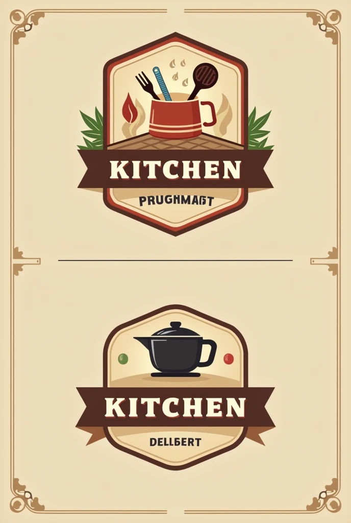 logo, for the kitchen, 