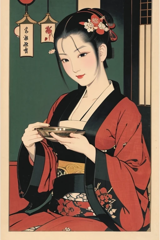 Courtesan Ukiyoe