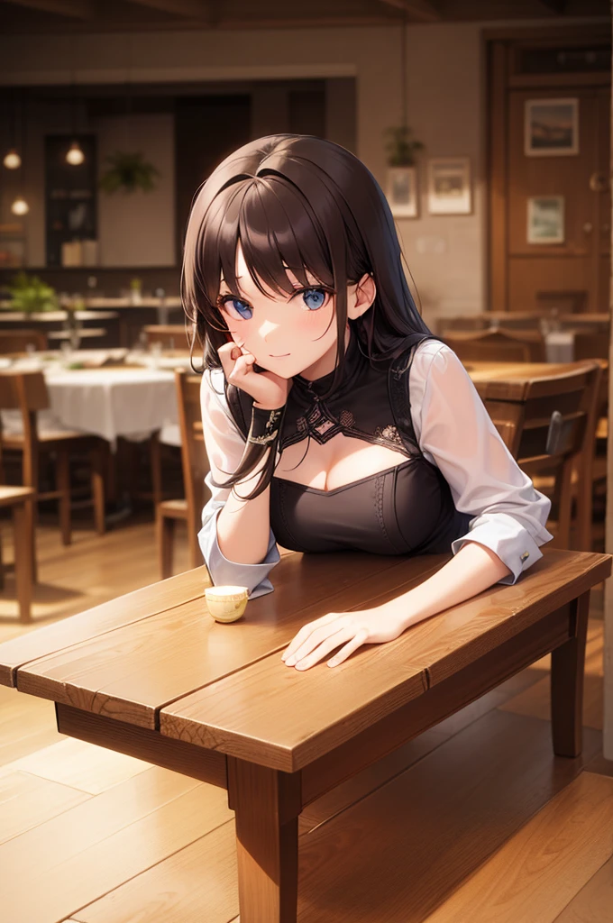 (Tabletop, Highest quality, Very detailed), one person's, Purple eyes, Blonde, Dark Skin, short hair、Perm Hair、((Thigh-high socks))、(Bedroom)、((Cure Melody))